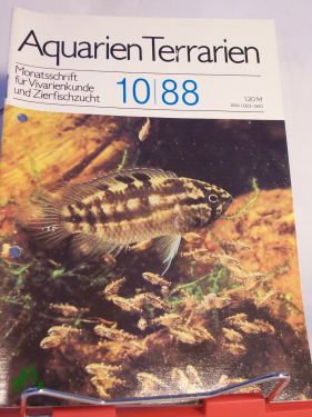 Artikelbild des Artikels “Aquarien und Terrarien. Monatszeitschrift für Vivarienkunde und
Zierfischzucht “