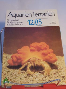 Artikelbild des Artikels “Aquarien und Terrarien. Monatszeitschrift für Vivarienkunde und
Zierfischzucht “