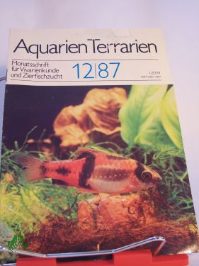 Artikelbild des Artikels “Aquarien und Terrarien. Monatszeitschrift für Vivarienkunde und
Zierfischzucht “