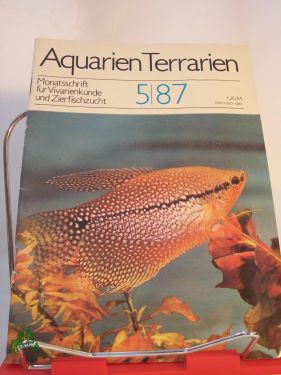 Artikelbild des Artikels “Aquarien und Terrarien. Monatszeitschrift für Vivarienkunde und
Zierfischzucht “