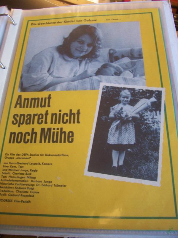 Product image 1 of the product “Anmut sparet nicht noch Mühe, Die Geschichte der Kinder von Golzow ”
