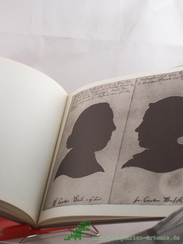 Artikelbild 1 des Artikels “Bildnisse aus der Bach-Familie : Silhouetten / hrsg. vom Bachhaus Eisenach. Isolde Lehmann “