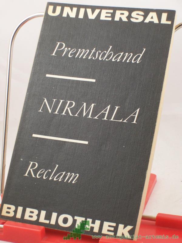 Product image 1 of the product “Nirmala oder die Geschichte eines bitteren Lebens : aus d. Hindi / Premtschand. Übers., Nachw. u. Anm. von Margot Gatzlaff ”