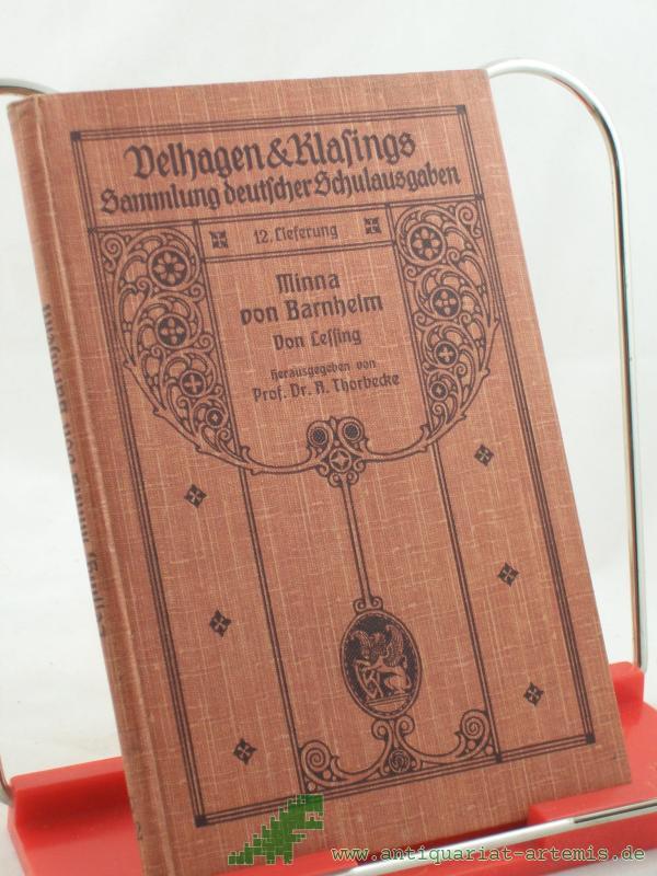 Product image 1 of the product “Minna von Barnheim oder Das Soldatenglück : Ein Lustsp. in 5 Aufz. ; Lichtdrucknachbildg d. Hs. / Gotthold Ephraim Lessing ”