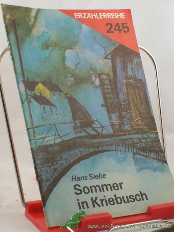 Product image 1 of the product “Sommer in Kriebusch : Kriminalerzählung / Hans Siebe ”