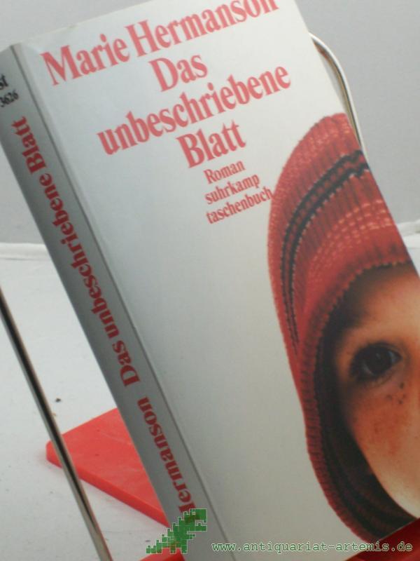 Product image 1 of the product “Das unbeschriebene Blatt : Roman / Marie Hermanson. Aus dem Schwed. von Regine Elsässer ”