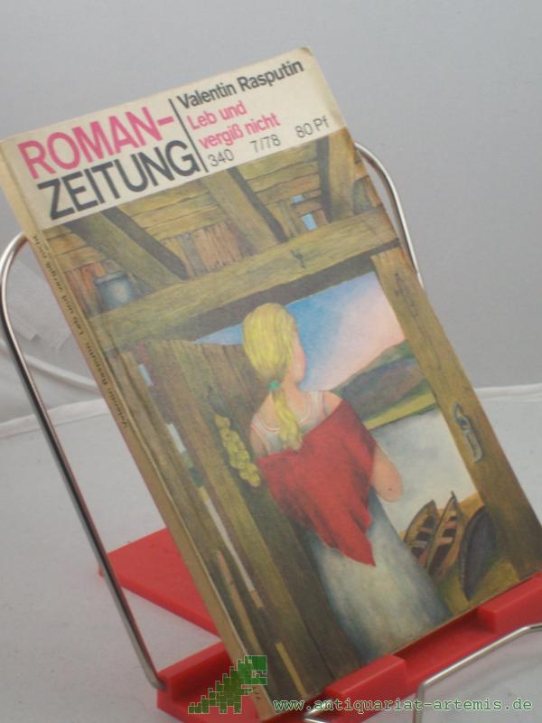 Product image 1 of the product “Leb und vergiss nicht / Valentin Rasputin. Aus d. Russ. von Erich Ahrndt ”