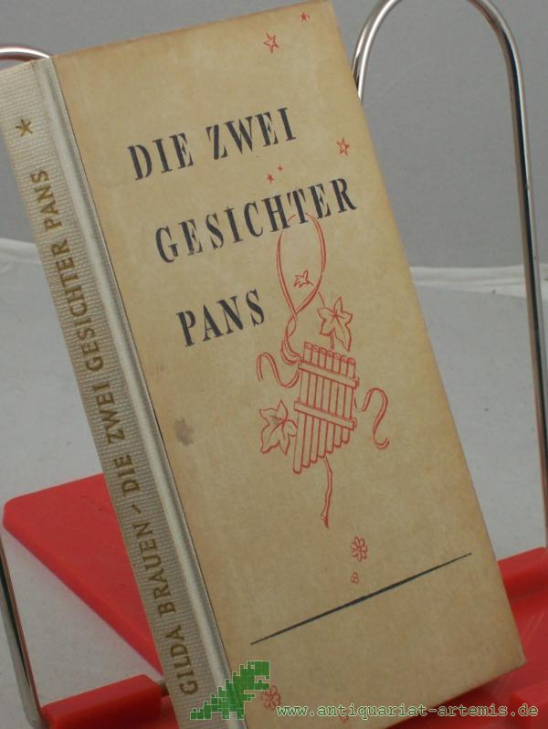 Product image 1 of the product “Die zwei Gesichter Pans : Novelle / Gilda Brauen ”