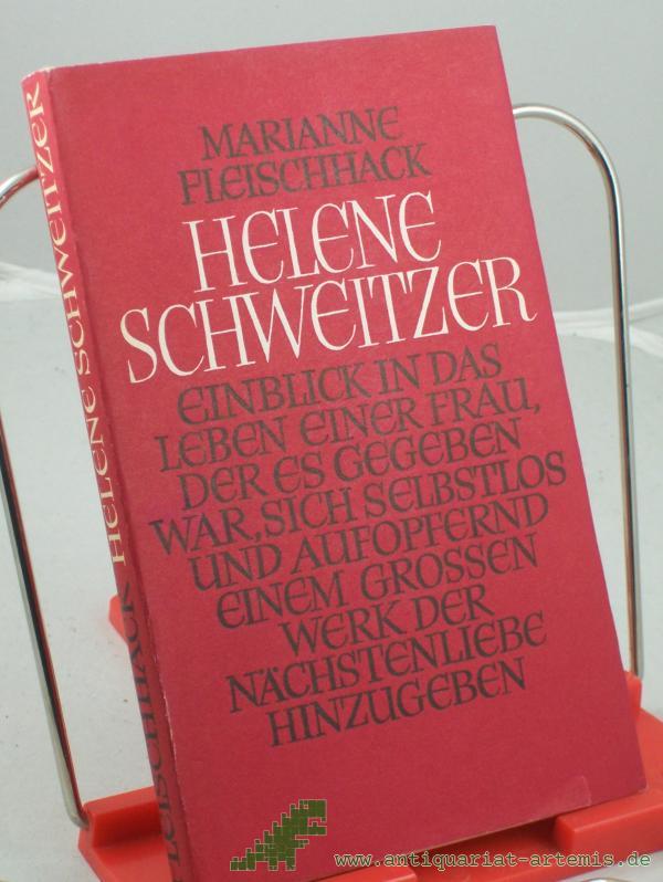 Artikelbild 1 des Artikels “Helene Schweitzer : Stationen ihres Lebens / Marianne Fleischhack “