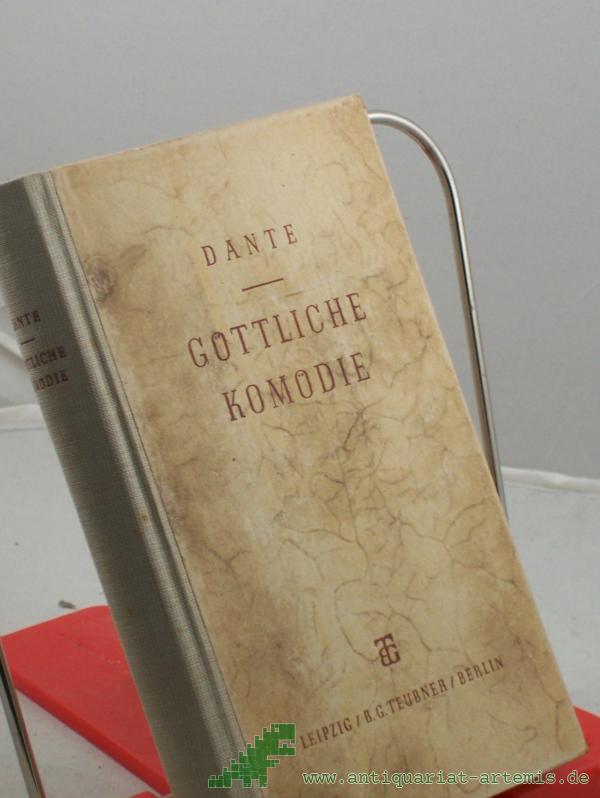 Product image 1 of the product “Göttliche Komödie / Dante. In dt. Stanzen frei bearb. v. Paul Pochhammer ”
