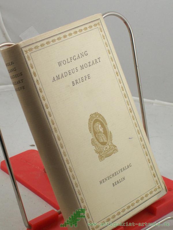Product image 1 of the product “Briefe : Eine Auswahl / Wolfgang Amadeus Mozart. Hrsg. von Horst Wandrey. Illustrationen von Heiner Vogel ”