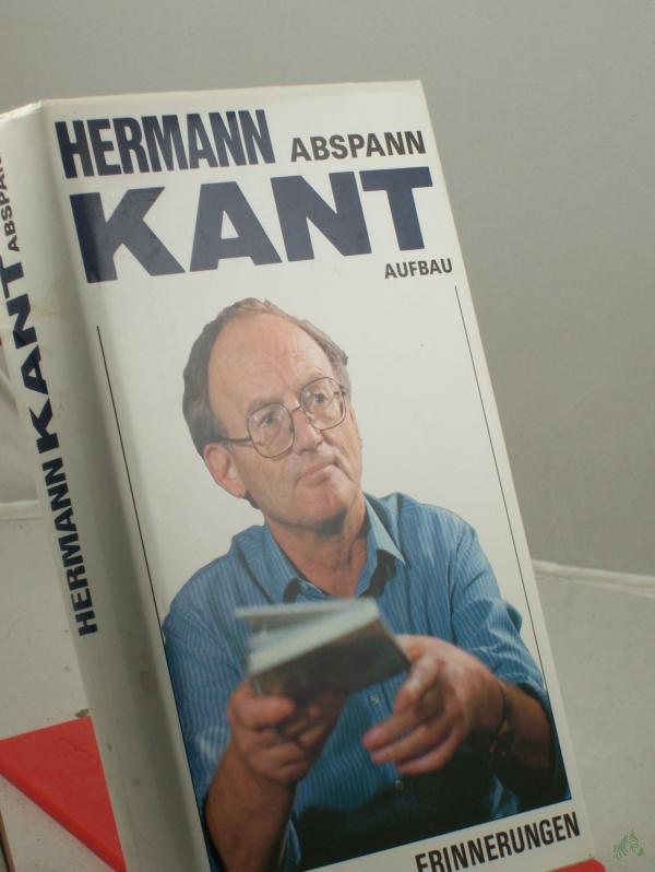 Product image 1 of the product “Abspann : Erinnerung an meine Gegenwart / Hermann Kant ”