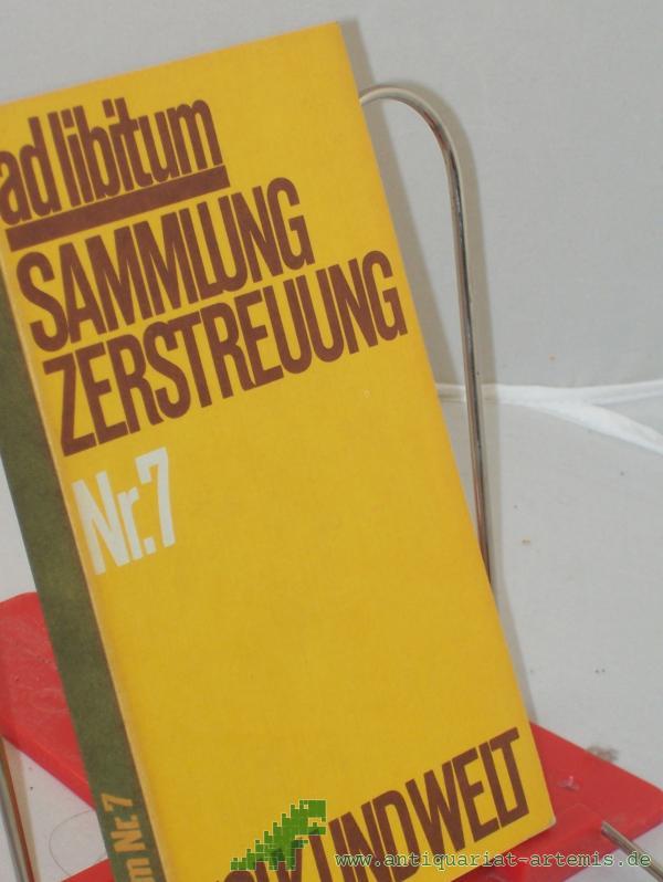 Product image 1 of the product “ad libitum Sammlung Zerstreuung Nr.7 ”