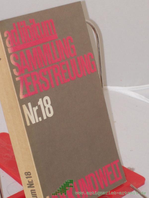 Product image 1 of the product “ad libitum Nr. 18. Sammlung Zerstreuung ”