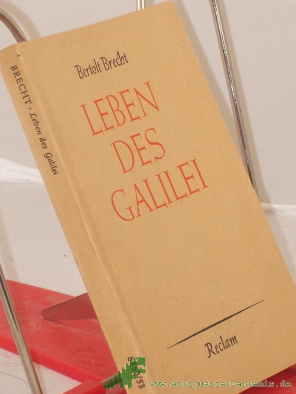 Artikelbild 1 des Artikels “Leben des Galilei / Bertolt Brecht. Mit e. Nachw. v. Wilfried Adling “