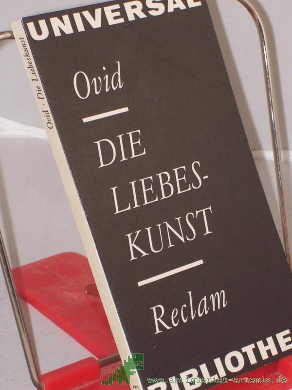 Product image 1 of the product “Die Liebeskunst / Publius Ovidius Naso. Aus d. Lat. nach d. Übers. v. W. Hertzberg. Bearb. u. Nachdichtg v. Erich Fabian. Illustrationen v. Hans Georg Walther ”