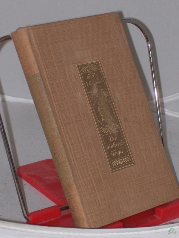 Product image 1 of the product “Der hinkende Teufel / A. R. Lesage. Dt. v. Walter Hoyer ”