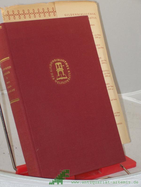 Product image 1 of the product “Das Sinngedicht : Roman / Gottfried Keller ”