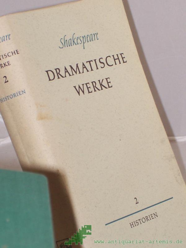 Product image 1 of the product “Shakespeare, William: Sämtliche Werke. Dramatische Werke Band. 2. Historien ”