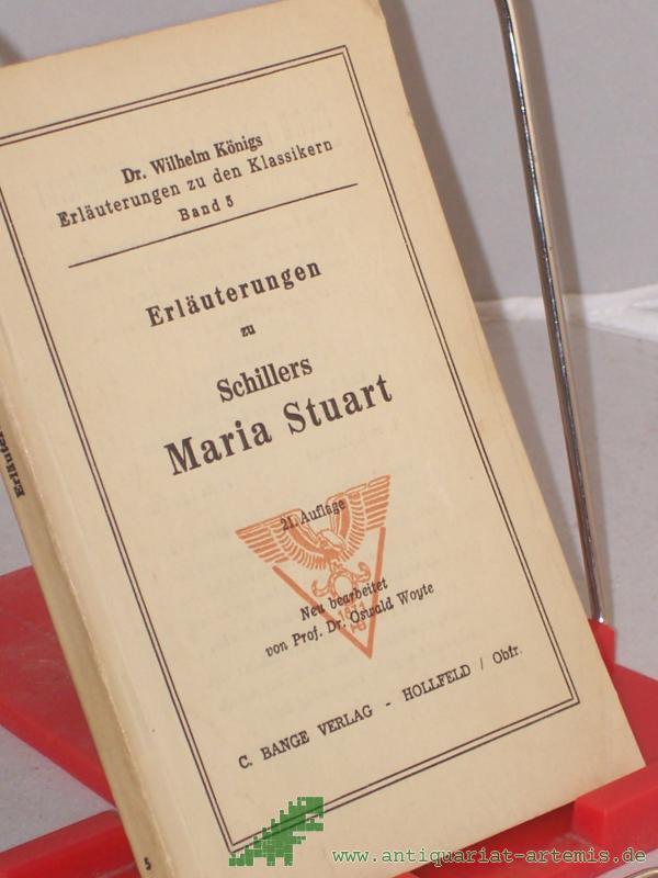 Product image 1 of the product “Erläuterungen zu Schillers Maria Stuart / Neu bearb.: Edgar Neis ”