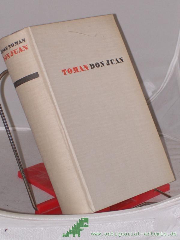 Product image 1 of the product “Don Juan : Roman / Josef Toman. Aus d. Tschech. von Franz Peter Künzel. Illustrationen: Rudolf Strzelczyk ”