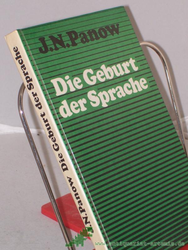 Product image 1 of the product “Die Geburt der Sprache / Jewgeni Panow. Aus d. Russ. von Klaus Meister ”