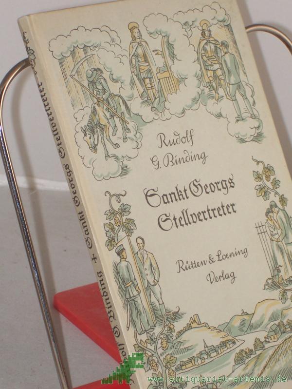 Product image 1 of the product “Sankt Georgs Stellvertreter / Rudolf G. Binding ”