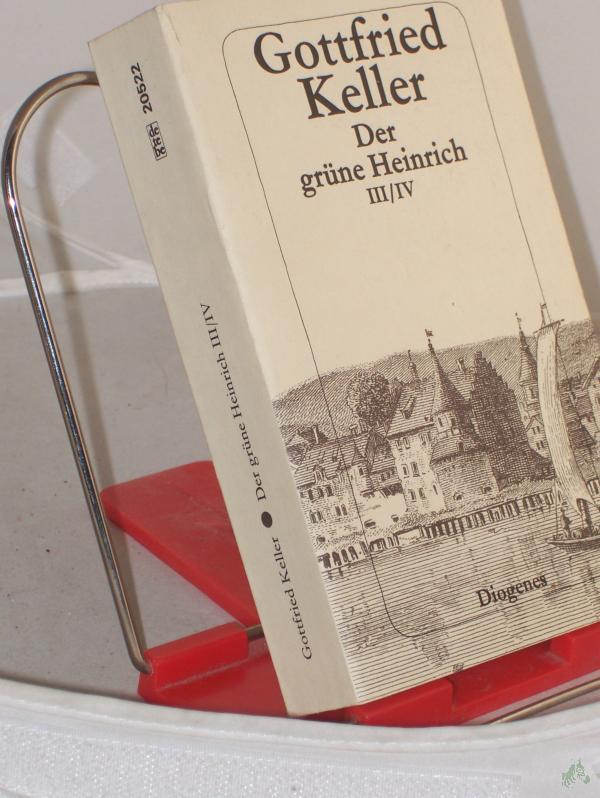 Product image 1 of the product “Keller, Gottfried: Der grüne Heinrich. - Band. 3/4. ”