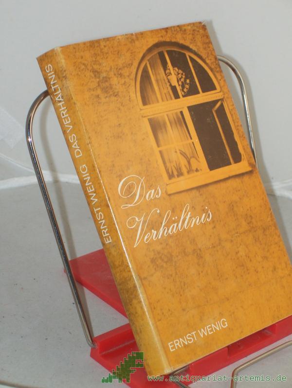 Product image 1 of the product “Das Verhältnis : Roman / Ernst Wenig ”