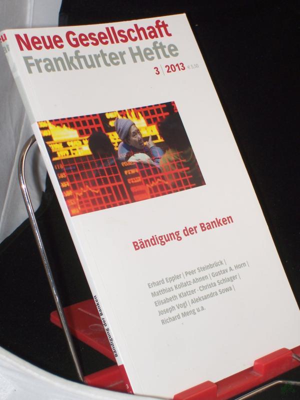 Product image 1 of the product “3/2013, Bändigung der Banken ”