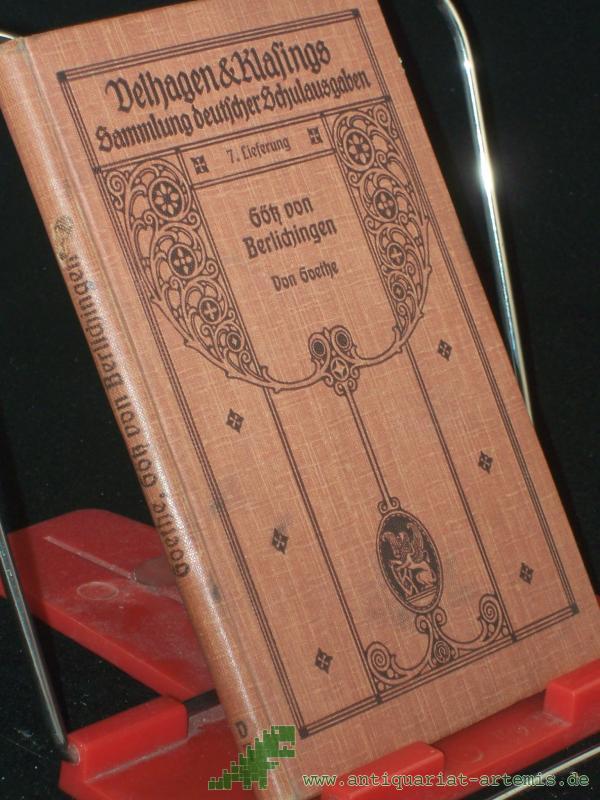 Product image 1 of the product “Götz von Berlichingen mit der eisernen Hand / Goethe. Hrsg. v. R. Beer ”