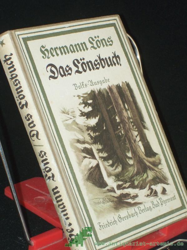 Product image 1 of the product “Das Lönsbuch : Erzählgn, Natur- u. Jagdschildergn, Heidebilder, Märchen, Tiergeschichten / Einf.: Max A. Tönjes ”
