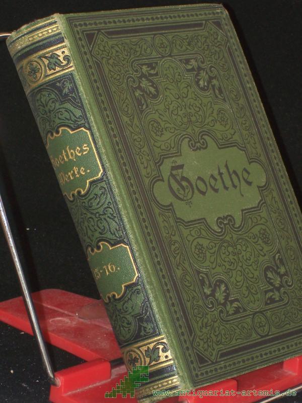 Product image 1 of the product “Goethes Werke. Auswahl in sechzehn Bänden. 15 - 16 Band. ”