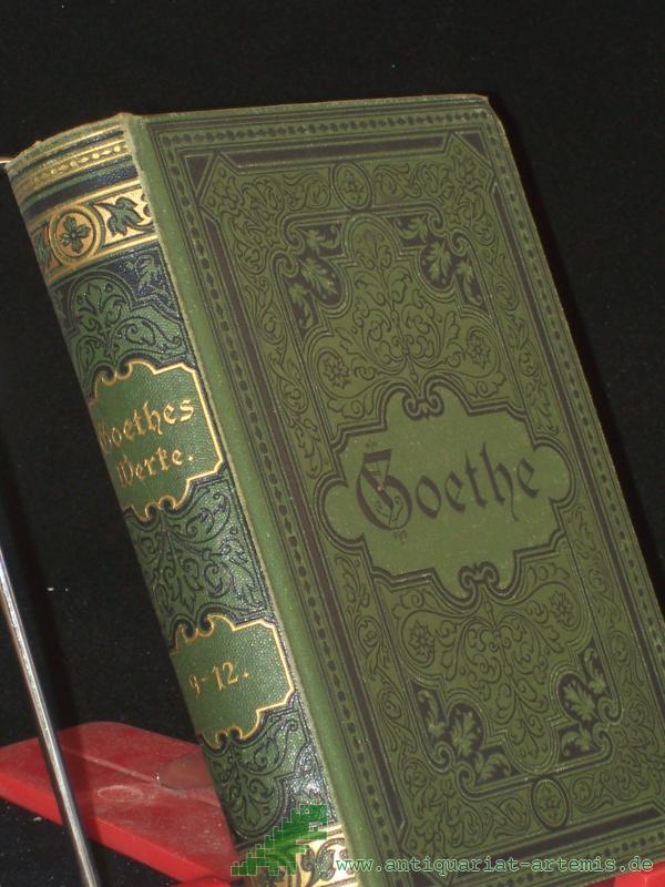 Product image 1 of the product “Goethes Werke. Auswahl in sechzehn Bänden. 9 - 12 Band. ”