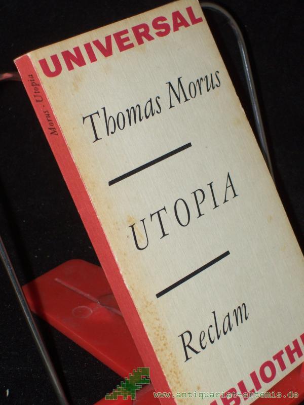 Product image 1 of the product “Utopia / Thomas Morus. Übers. von Gerhard Ritter. Nachw. von Eberhard Jäckel ”
