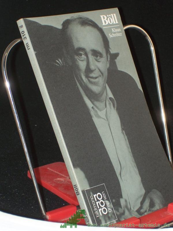 Artikelbild 1 des Artikels “Heinrich Böll : in Selbstzeugnissen u. Bilddokumenten / dargest. von Klaus Schröter. Den Anh. besorgte d. Autor unter Mitarb. von Helmut Riege. Hrsg.: Kurt u. Beate Kusenberg “