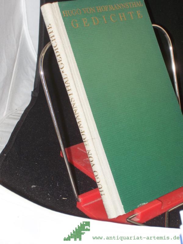 Product image 1 of the product “Gedichte / Hugo von Hofmannsthal ”