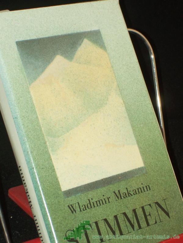 Product image 1 of the product “Stimmen : 3 Prosatexte / Wladimir Makanin. Dt. von Aljonna Möckel u. Wilhelm Plackmeyer ”