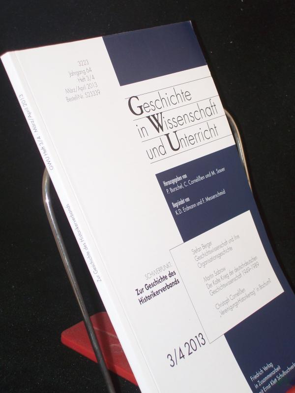 Product image 1 of the product “Nr. 3/4 2013, Zur Geschichte des Historikerverbands, Geschichte in Wiss. u. Unterr. ”
