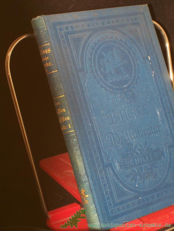 Product image 1 of the product “Schiller's sämtliche Werke, Band 13., Kleine Schriften vermischten Inhalts ”