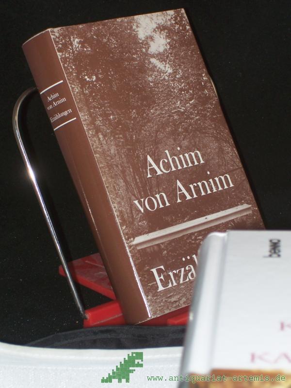 Artikelbild 1 des Artikels “Erzählungen / Achim von Arnim. Hrsg. von Konrad Kratsch “