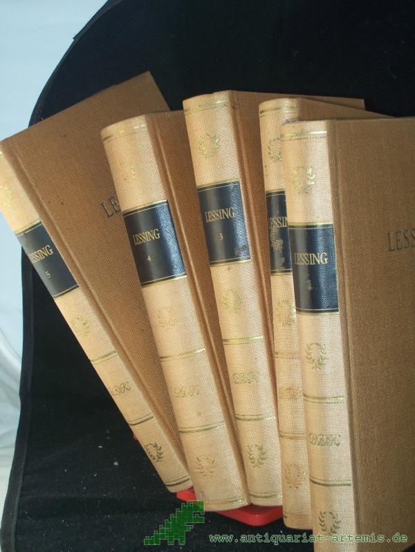 Product image 1 of the product “[Werke in fünf Bänden] Lessings Werke in fünf Bänden / Gotthold Ephraim Lessing. Ausgew. von Karl Balser. Eingel. von Thomas Höhle ”
