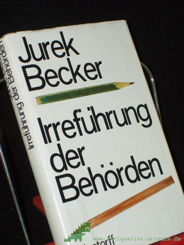 Product image 1 of the product “Irreführung der Behörden / Jurek Becker ”