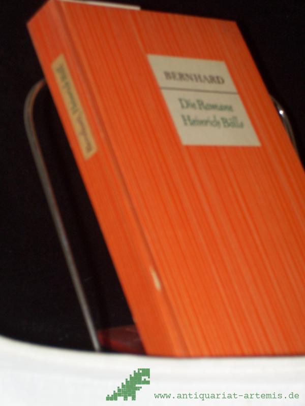 Product image 1 of the product “Die Romane Heinrich Bölls : Gesellschaftskritik u. Gemeinschaftsutopie / Hans Joachim Bernhard ”