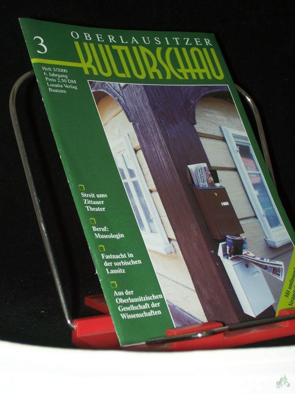 Product image 1 of the product “3/2000, Streit um Zittauer Theater ”