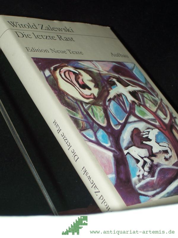 Product image 1 of the product “Die letzte Rast / Witold Zalewski. Dt. von Kristiane Lichtenfeld ”