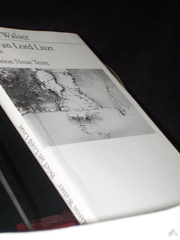 Product image 1 of the product “Brief an Lord Liszt : Roman / Martin Walser ”