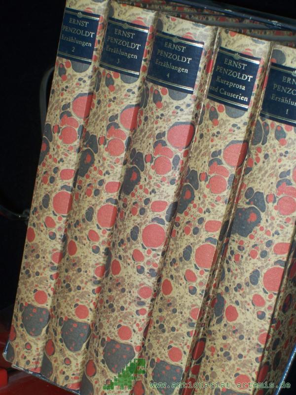 Product image 1 of the product “Die schönsten Erzählungen / Ernst Penzoldt, 5 Bände ”