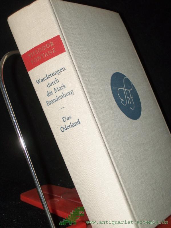 Product image 1 of the product “Fontane, Theodor: Wanderungen durch die Mark Brandenburg Teil 2., Das Oderland : Barnim - Lebus ”