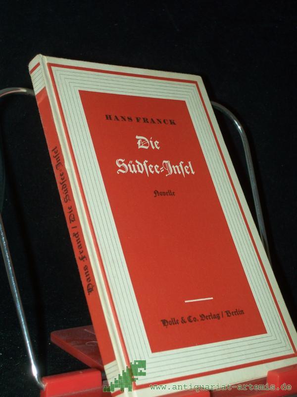 Product image 1 of the product “Die Südsee-Insel. Novelle ”
